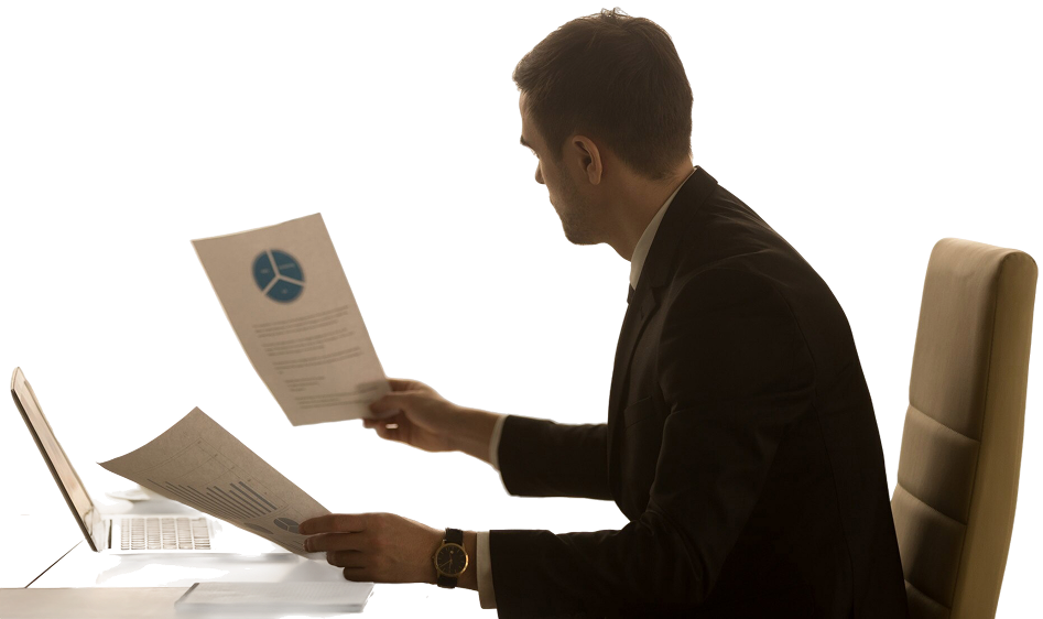 entrepreneur-analyzing-business-stats-documents